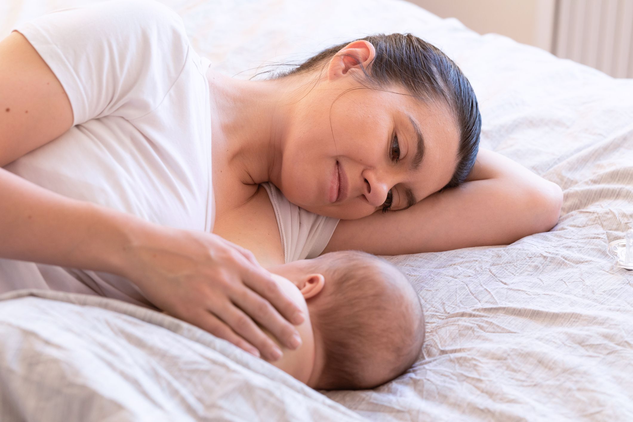 puerpério como lidar - mãe com bebê